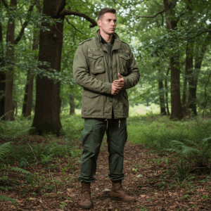 Kurtka Brandit M65 Giant Olive – klasyczna wojskowa kurtka